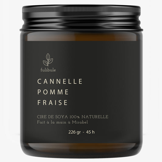 BOUGIE  | Cannelle - Pomme - Fraise