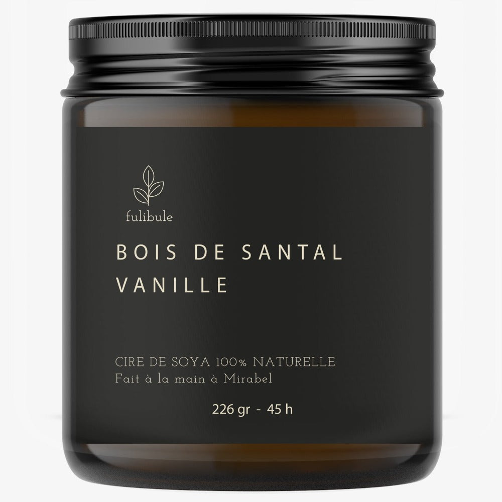 Fulibule - Bougie naturelle de soya, produit québécois 